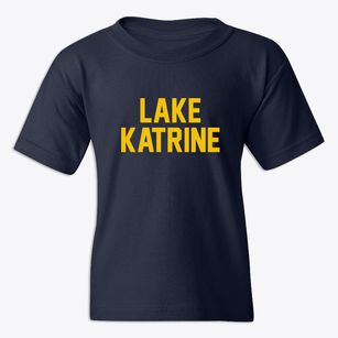 Lake Katrine New York Classic Block Youth T-shirt