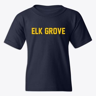 Elk Grove California Classic Block Youth T-shirt