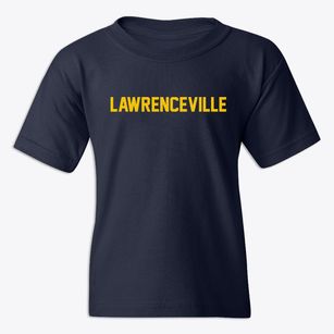 Lawrenceville Virginia Classic Block Youth T-shirt