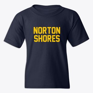 Norton Shores Michigan Classic Block Youth T-shirt