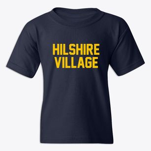 Hilshire Village Texas Classic Block Youth T-shirt