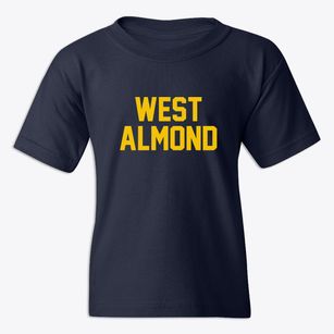 West Almond New York Classic Block Youth T-shirt