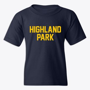 Highland Park Florida Classic Block Youth T-shirt