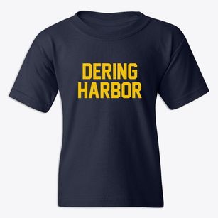 Dering Harbor New York Classic Block Youth T-shirt