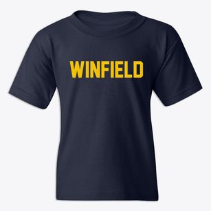 Winfield Kansas Classic Block Youth T-shirt