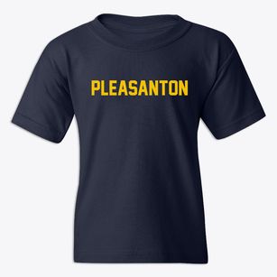 Pleasanton Texas Classic Block Youth T-shirt