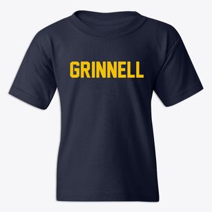 Grinnell Iowa Classic Block Youth T-shirt