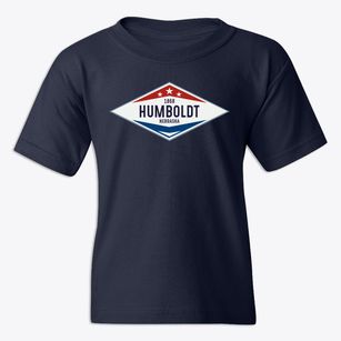 Humboldt Nebraska Diamond Star Youth T-shirt