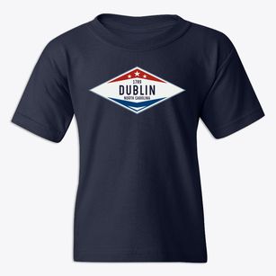 Dublin North Carolina Diamond Star Youth T-shirt