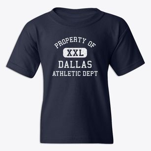 Dallas North Carolina Athletic Dept Youth T-shirt