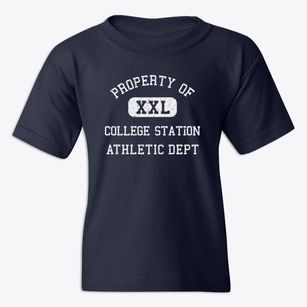 College Station Texas Athletic Dept Youth T-shirt