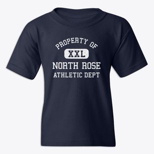 North Rose New York Athletic Dept Youth T-shirt