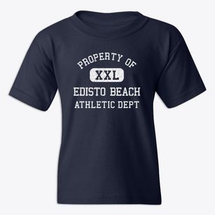 Edisto Beach South Carolina Athletic Dept Youth T-shirt