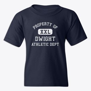 Dwight Nebraska Athletic Dept Youth T-shirt