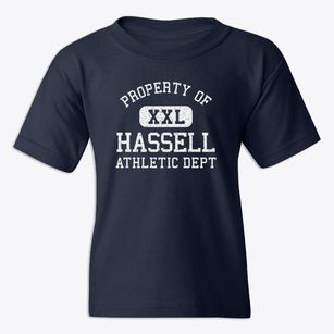 Hassell North Carolina Athletic Dept Youth T-shirt