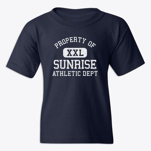 Sunrise Alaska Athletic Dept Youth T-shirt