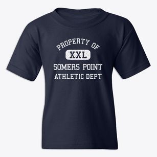 Somers Point New Jersey Athletic Dept Youth T-shirt
