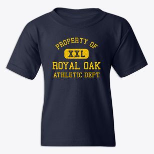 Royal Oak Michigan Athletic Dept Youth T-shirt
