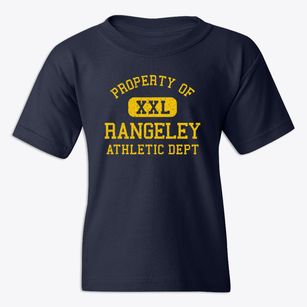 Rangeley Maine Athletic Dept Youth T-shirt