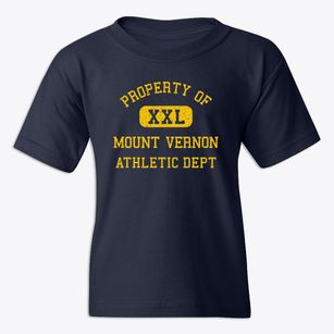 Mount Vernon Maryland Athletic Dept Youth T-shirt