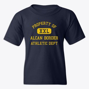 Alcan Border Alaska Athletic Dept Youth T-shirt