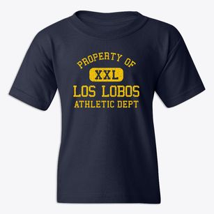 Los Lobos Texas Athletic Dept Youth T-shirt