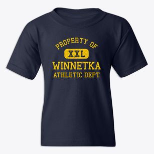 Winnetka Illinois Athletic Dept Youth T-shirt