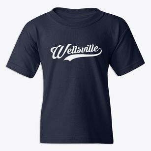Wellsville Missouri Vintage Team Youth T-shirt