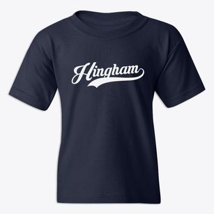 Hingham Massachusetts Vintage Team Youth T-shirt