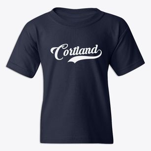 Cortland New York Vintage Team Youth T-shirt