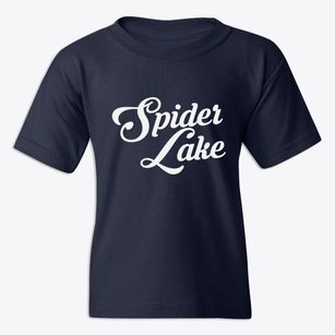 Spider Lake Wisconsin Vintage Team Youth T-shirt