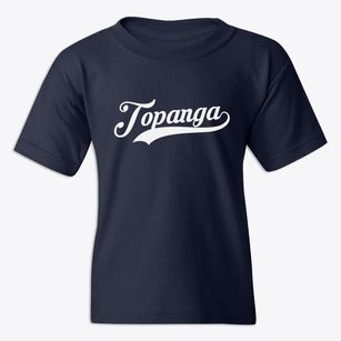 Topanga California Vintage Team Youth T-shirt