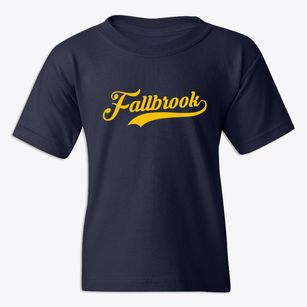 Fallbrook California Vintage Team Youth T-shirt