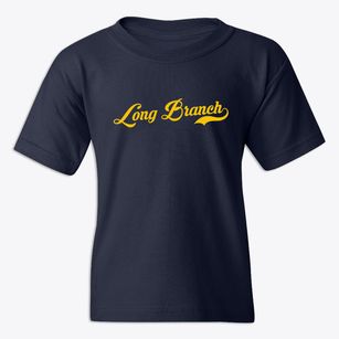 Long Branch New Jersey Vintage Team Youth T-shirt
