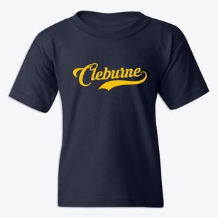 Cleburne Texas Vintage Team Youth T-shirt