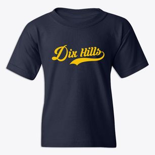 Dix Hills New York Vintage Team Youth T-shirt
