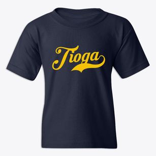 Tioga Texas Vintage Team Youth T-shirt