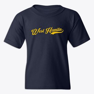 West Hamlin West Virginia Vintage Team Youth T-shirt