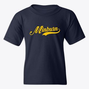 Minburn Iowa Vintage Team Youth T-shirt