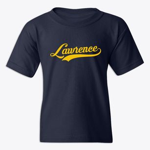 Lawrence Kansas Vintage Team Youth T-shirt