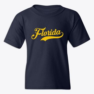 Florida Ohio Vintage Team Youth T-shirt