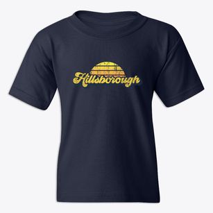 Hillsborough North Carolina Sublime Sunset Youth T-shirt