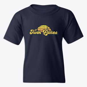 Twin Lakes Wisconsin Sublime Sunset Youth T-shirt