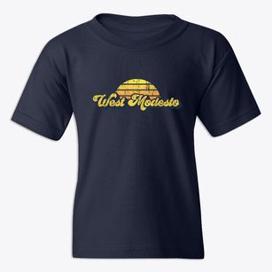 West Modesto California Sublime Sunset Youth T-shirt