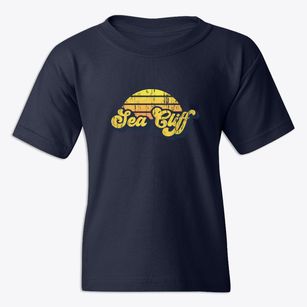 Sea Cliff New York Sublime Sunset Youth T-shirt
