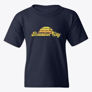 Baldwin City Kansas Sublime Sunset Youth T-shirt