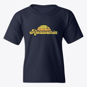 Alexandria New York Sublime Sunset Youth T-shirt