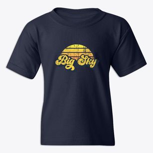 Big Sky Montana Sublime Sunset Youth T-shirt