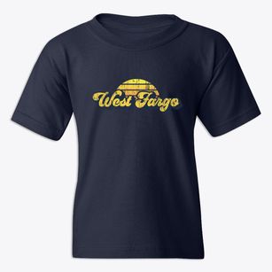 West Fargo North Dakota Sublime Sunset Youth T-shirt