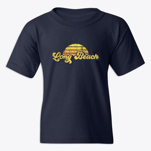 Long Beach Washington Sublime Sunset Youth T-shirt